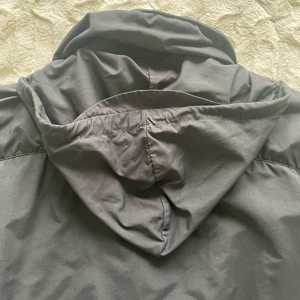 Adidas Performance Long Black Hooded Jacket - Picture 10 of 11